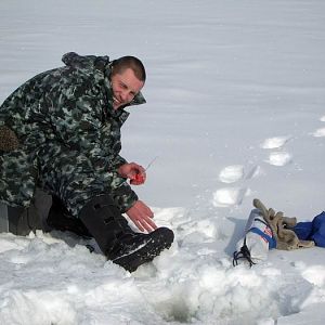г.Старая Купавна, Песчаный карьер, зима 2006г