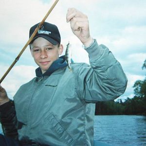 Моя первая рыбалка...