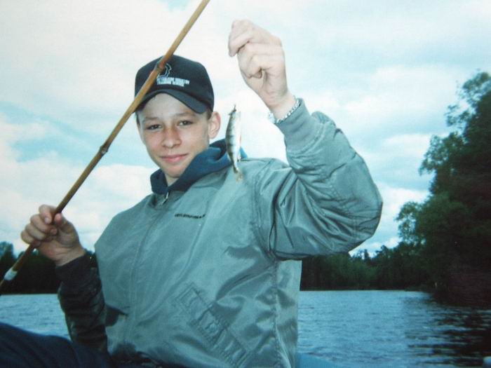 Моя первая рыбалка...