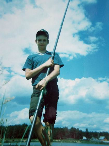 Моя первая рыбалка...