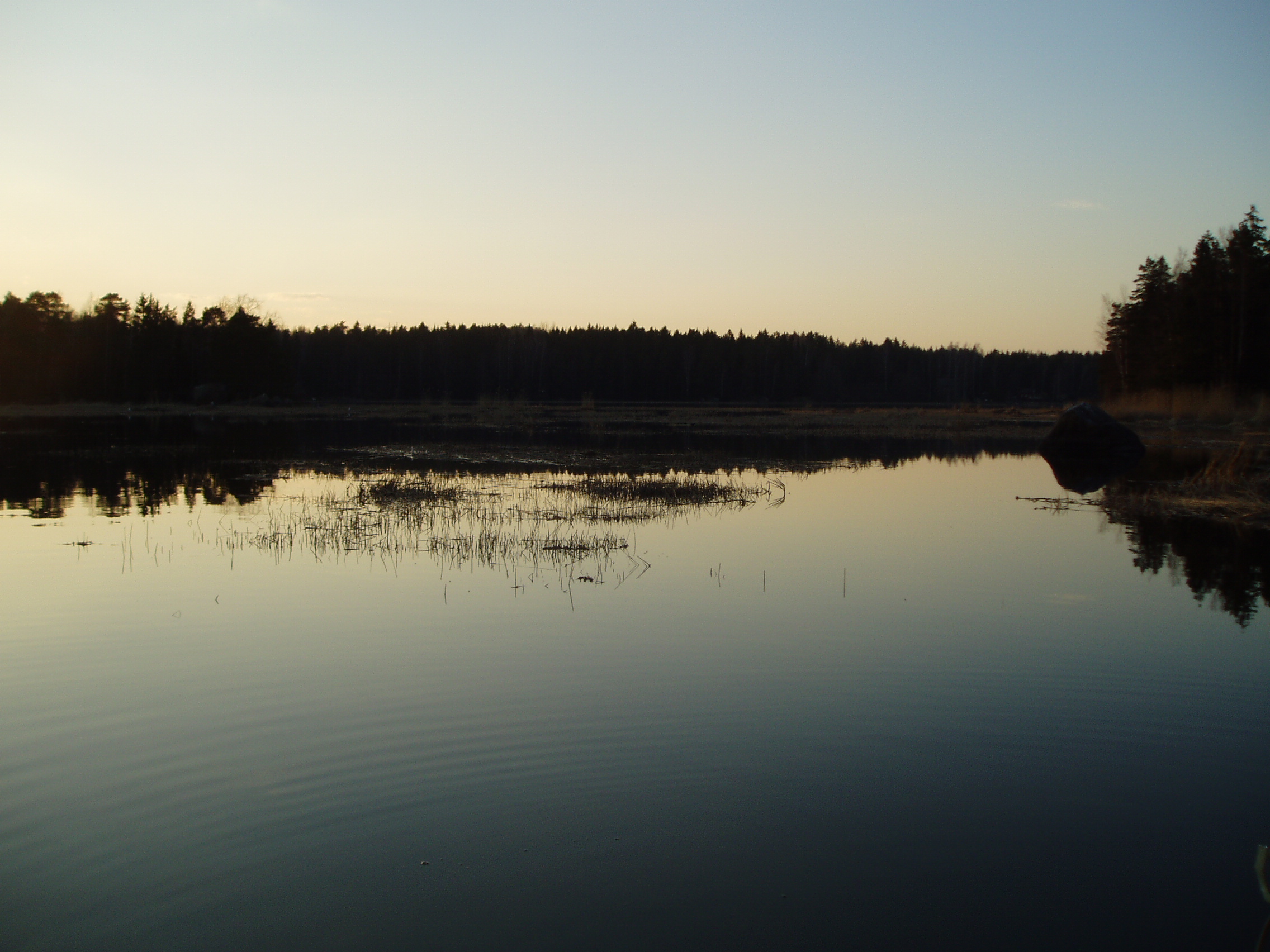 Финляндия-вечер на воде